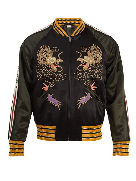 gucci varsity jackets|gucci dragon bomber jacket.